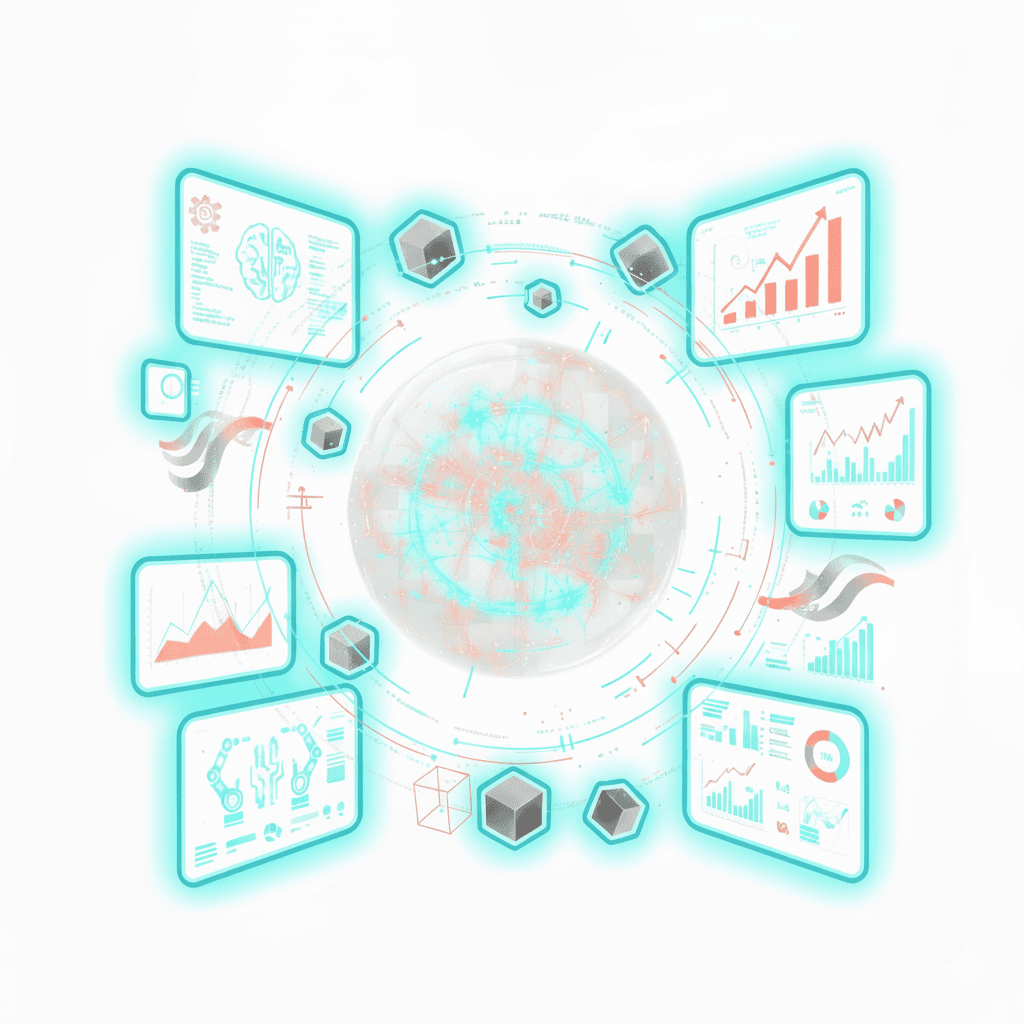 AI and ML Solutions Animation